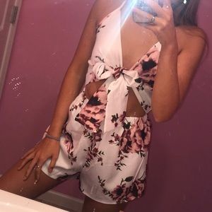 floral romper